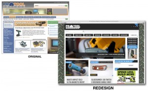 website design redesign examples